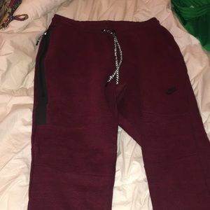 Maroon joggers